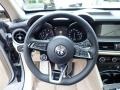 2020 Alfa Romeo Stelvio Crema Interior Steering Wheel Photo