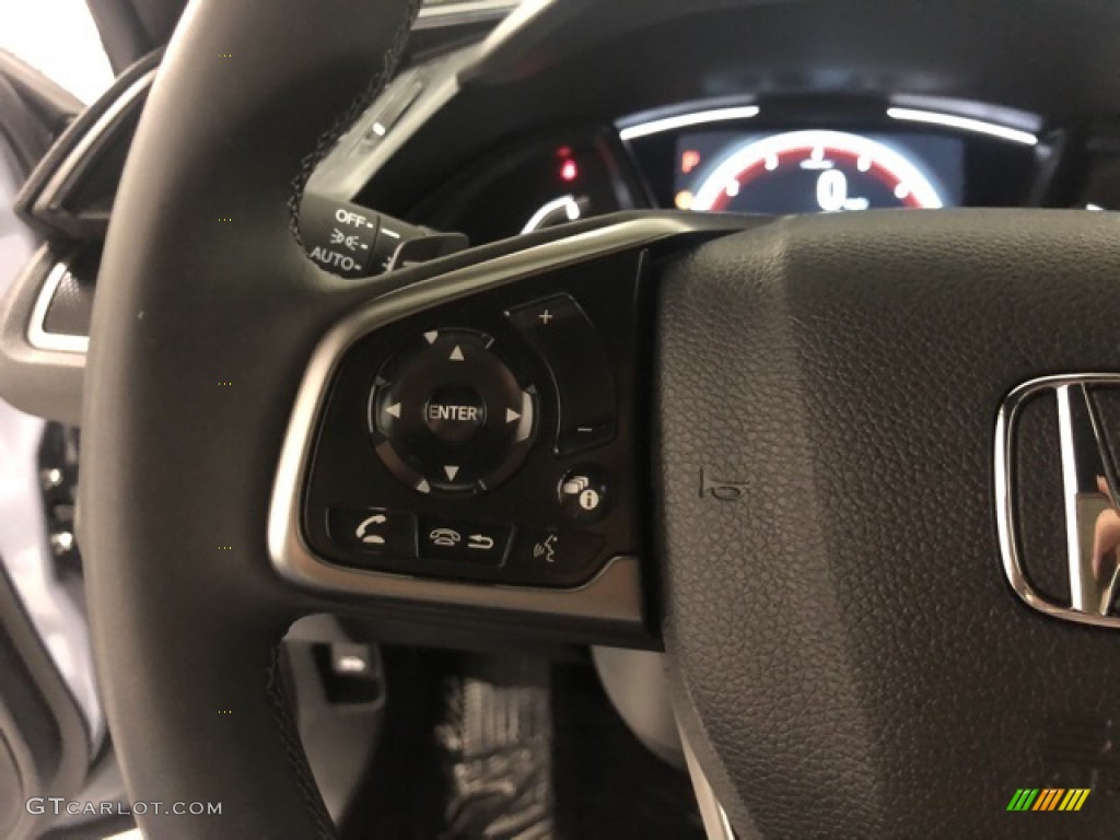 2021 Civic Sport Hatchback - Sonic Gray Pearl / Black photo #11