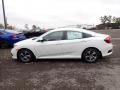 Platinum White Pearl - Civic LX Sedan Photo No. 3