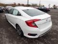 Platinum White Pearl - Civic LX Sedan Photo No. 4