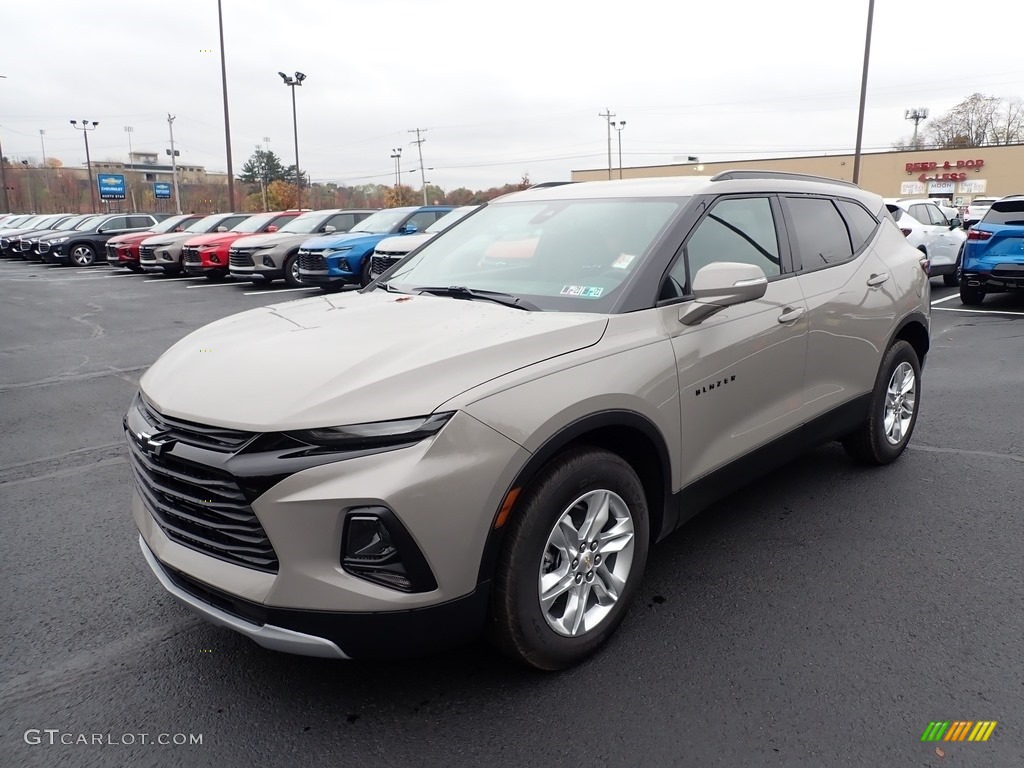 Pewter Metallic 2021 Chevrolet Blazer LT AWD Exterior Photo #140000066