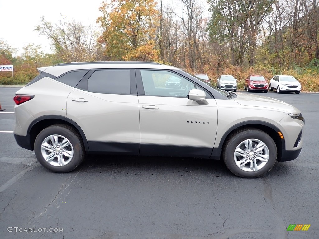 Pewter Metallic 2021 Chevrolet Blazer LT AWD Exterior Photo #140000195