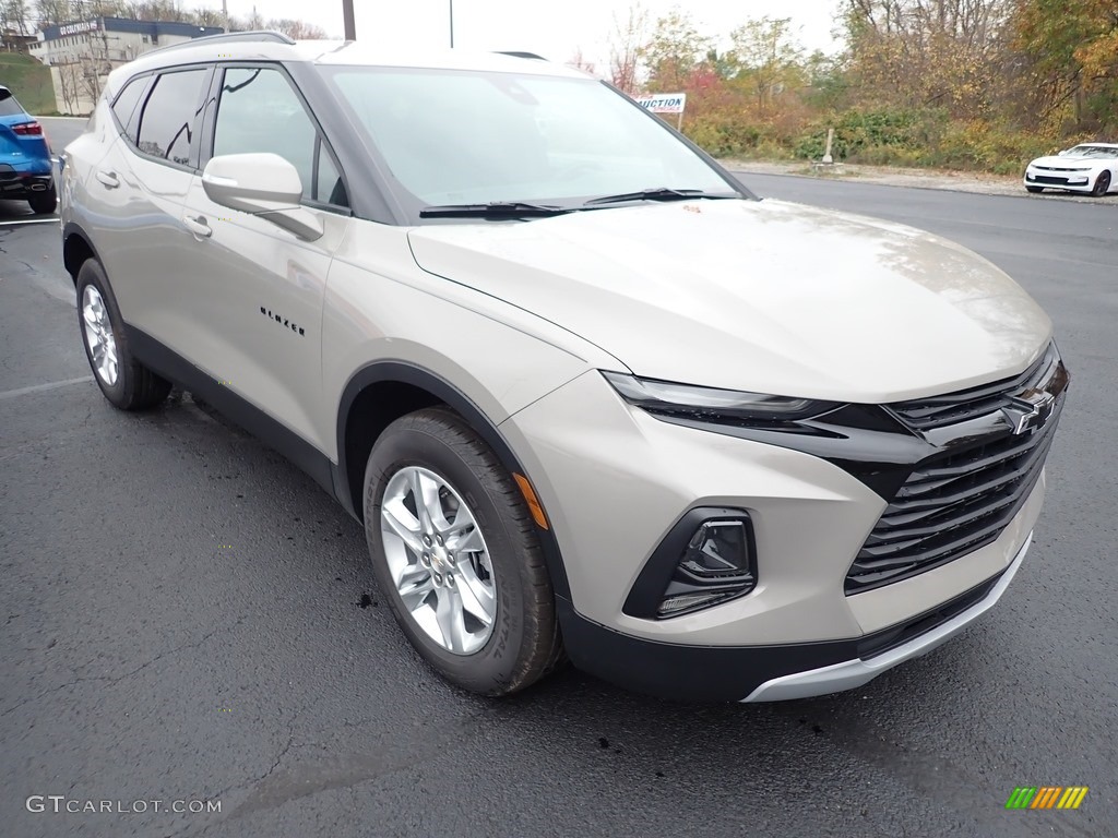 Pewter Metallic 2021 Chevrolet Blazer LT AWD Exterior Photo #140000216
