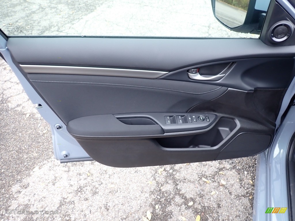 2021 Honda Civic EX Hatchback Black Door Panel Photo #140000504