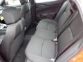2021 Honda Civic Black Interior Rear Seat Photo