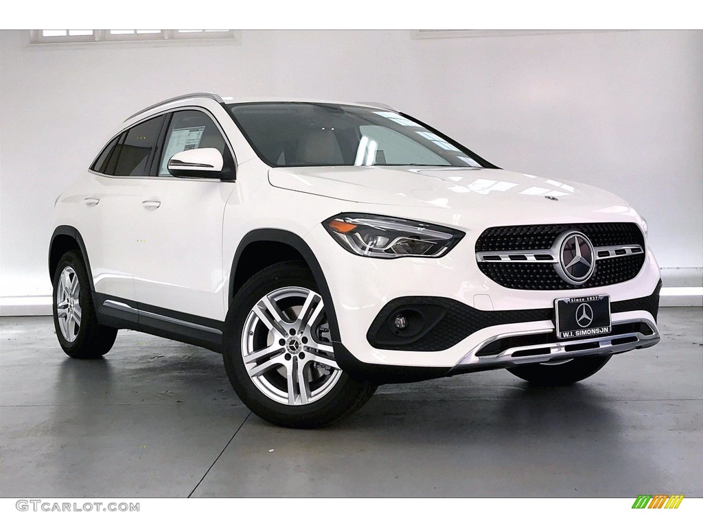 2021 GLA 250 4Matic - Polar White / Macchiato Beige photo #12