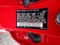 R513: Rallye Red 2021 Honda Civic EX Hatchback Color Code