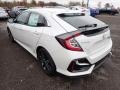 Platinum White Pearl - Civic EX Hatchback Photo No. 3