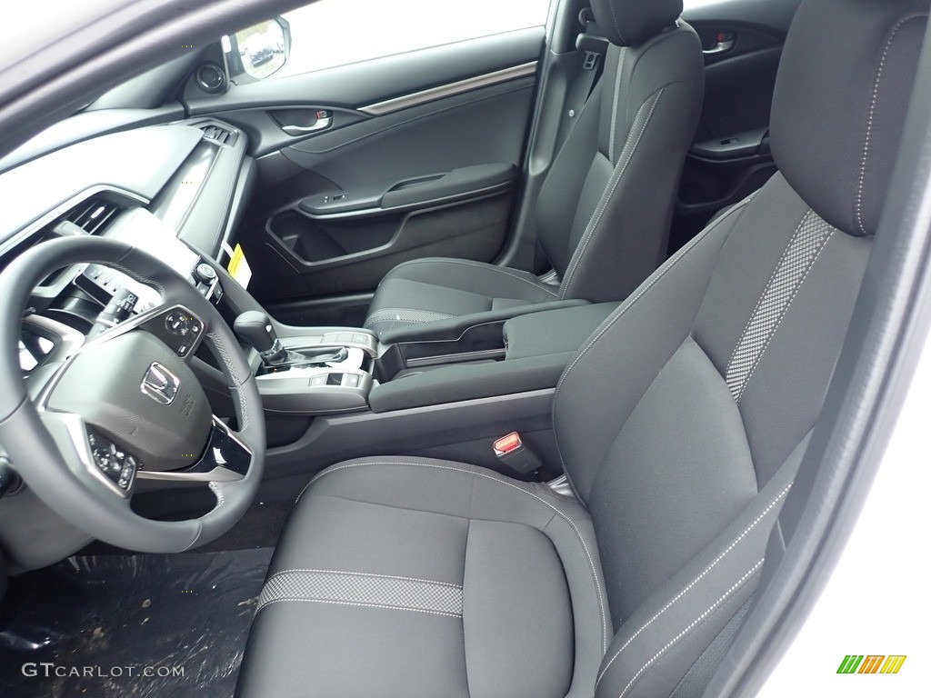 2021 Honda Civic EX Hatchback Front Seat Photo #140001096