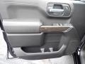 Jet Black 2021 Chevrolet Silverado 1500 RST Double Cab 4x4 Door Panel