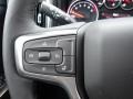 Jet Black Steering Wheel Photo for 2021 Chevrolet Silverado 1500 #140001284