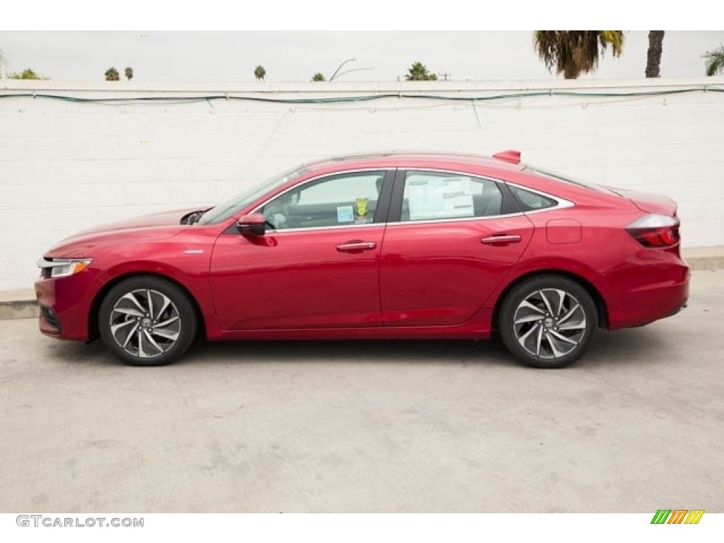 Radiant Red Metallic 2021 Honda Insight Touring Exterior Photo #140001734
