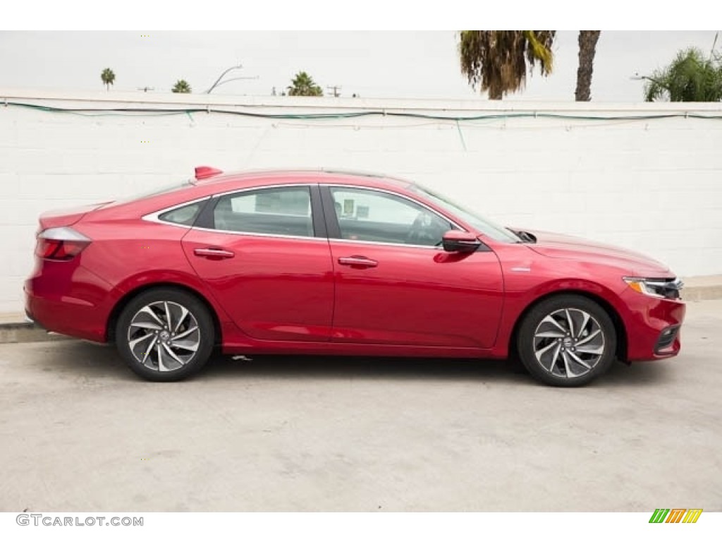 Radiant Red Metallic 2021 Honda Insight Touring Exterior Photo #140001794
