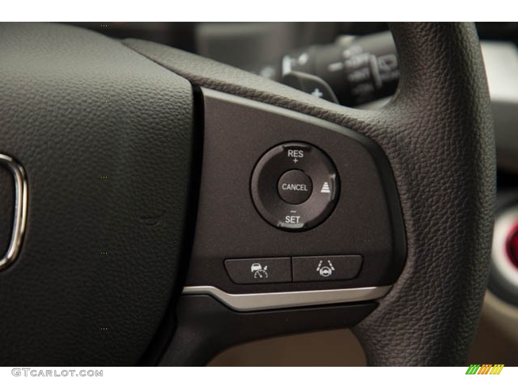 2021 Honda Odyssey EX Beige Steering Wheel Photo #140002595