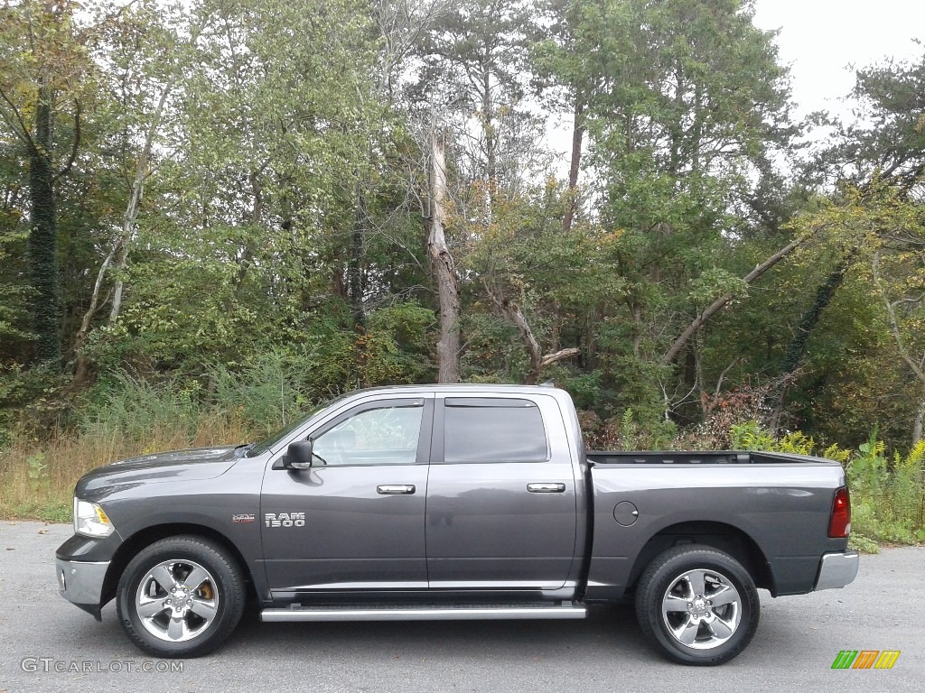 Granite Crystal Metallic 2016 Ram 1500 Big Horn Crew Cab Exterior Photo #140002607