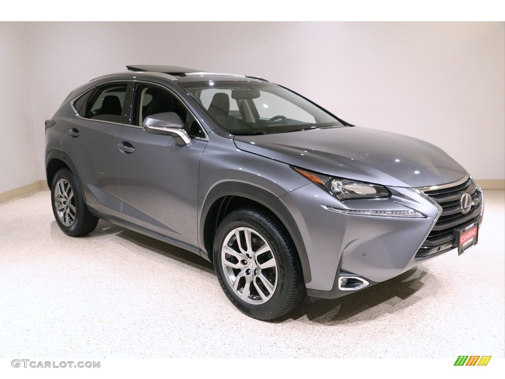 Nebula Gray Pearl 2016 Lexus NX 200t AWD Exterior Photo #140004128