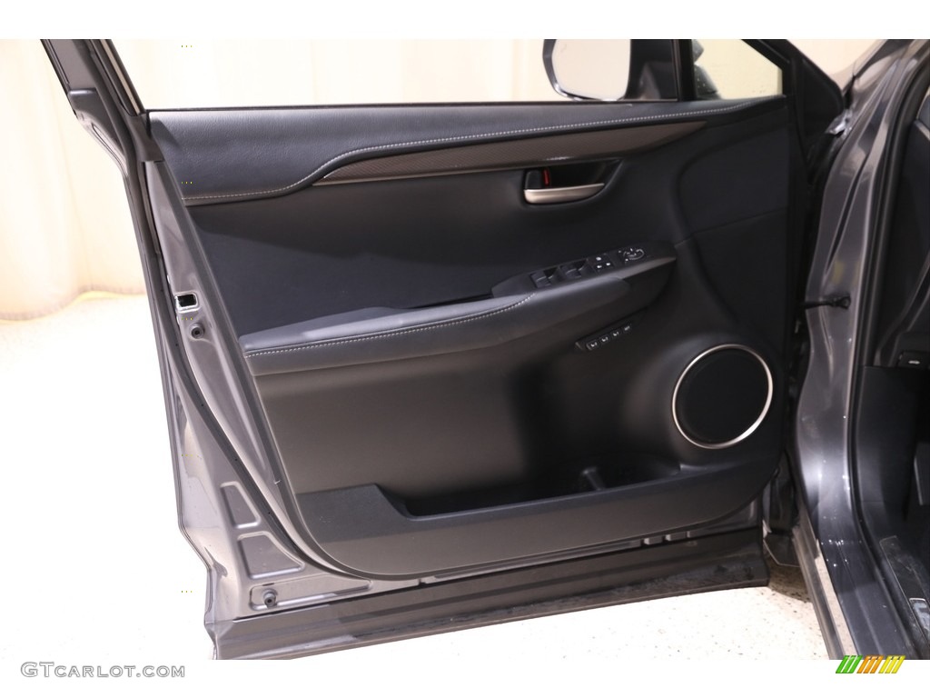 2016 Lexus NX 200t AWD Black Door Panel Photo #140004164
