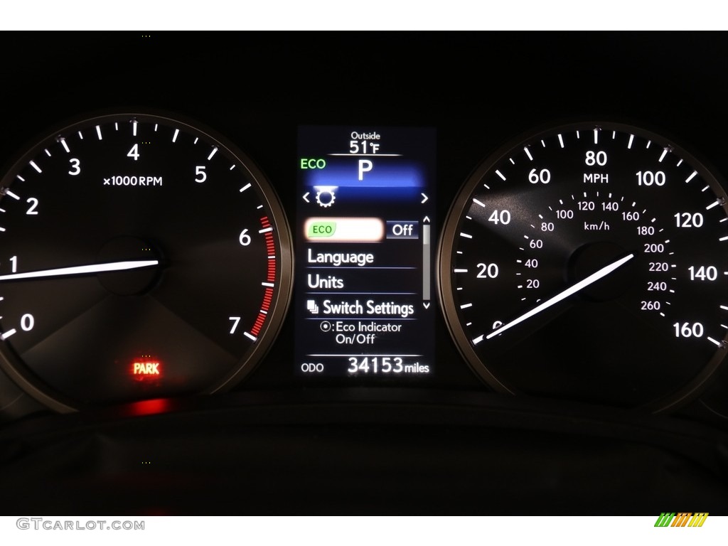 2016 Lexus NX 200t AWD Gauges Photo #140004236