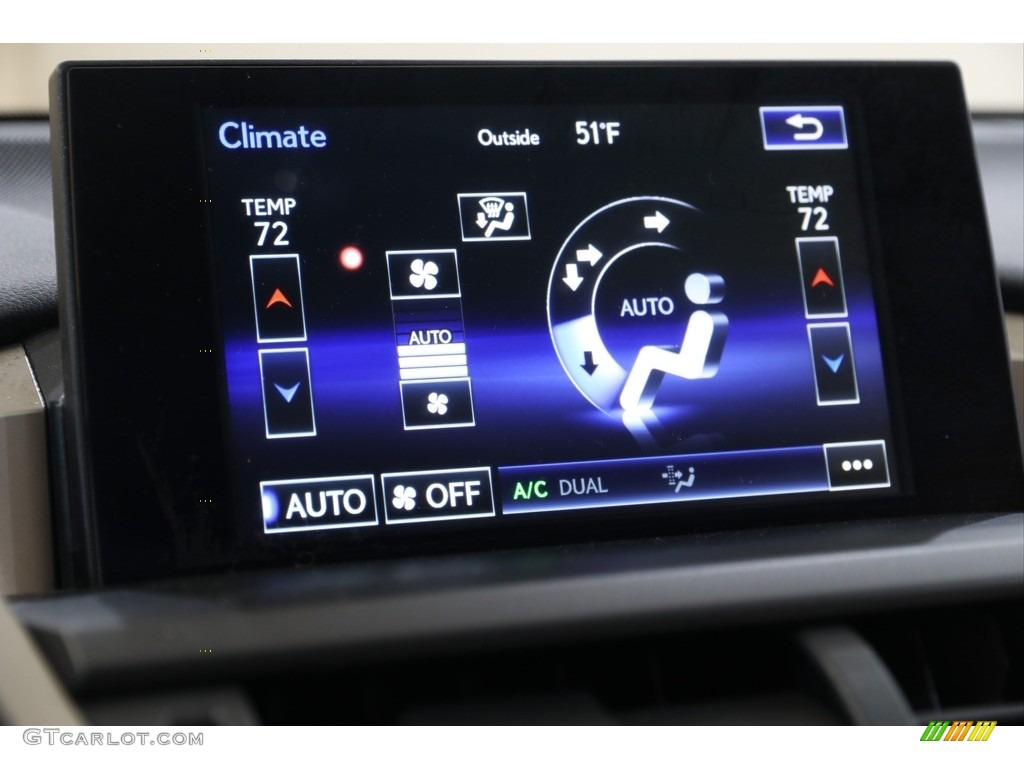 2016 NX 200t AWD - Nebula Gray Pearl / Black photo #17