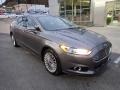 2014 Sterling Gray Ford Fusion Titanium AWD  photo #9