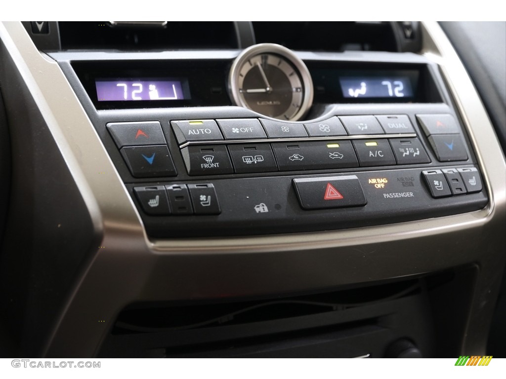 2016 NX 200t AWD - Nebula Gray Pearl / Black photo #27