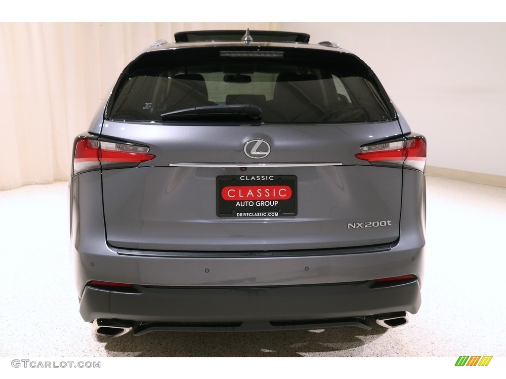 2016 NX 200t AWD - Nebula Gray Pearl / Black photo #38