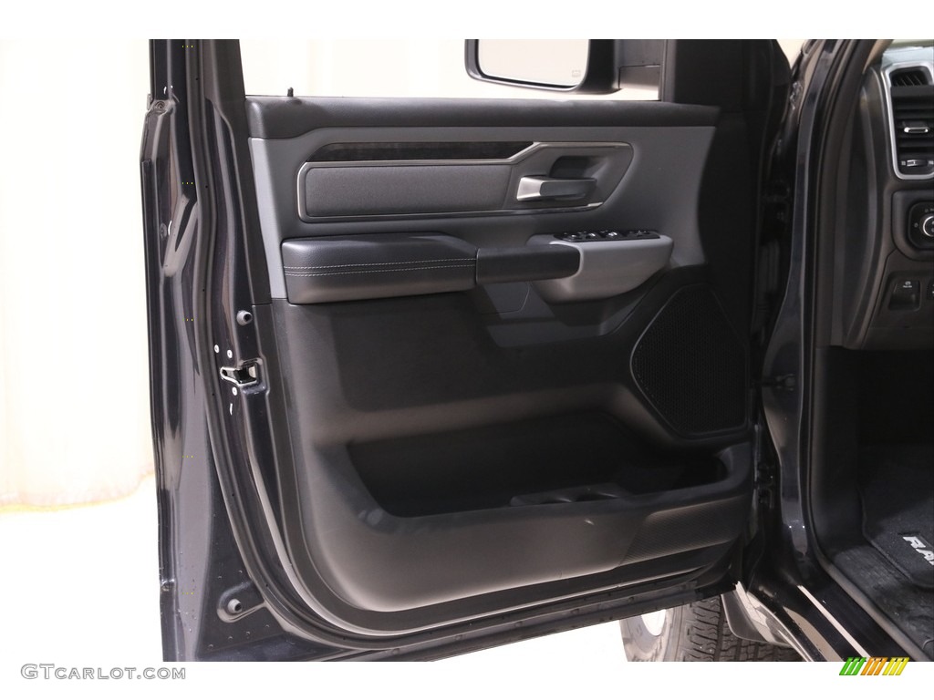 2019 1500 Big Horn Crew Cab 4x4 - Maximum Steel Metallic / Black/Diesel Gray photo #4