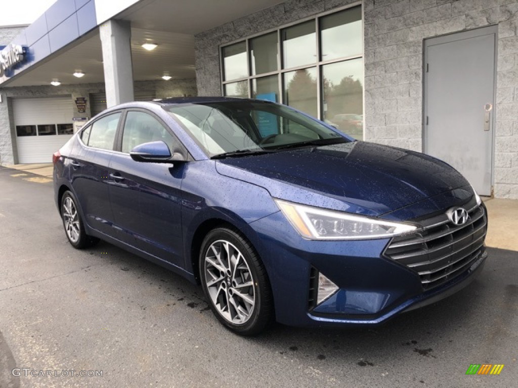 2020 Elantra Value Edition - Lakeside Blue / Gray photo #1