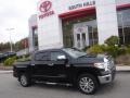 2017 Midnight Black Metallic Toyota Tundra Limited CrewMax 4x4  photo #2