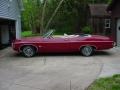  1969 Impala SS Convertible Garnet Red