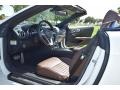 Nut Brown/Black 2014 Mercedes-Benz SL 550 Roadster Interior Color