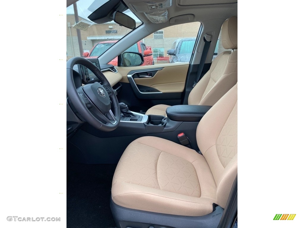 2021 RAV4 XLE AWD - Midnight Black Metallic / Nutmeg photo #2