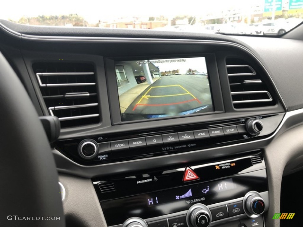 2020 Elantra Limited - Lakeside Blue / Gray photo #15