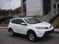 Super White 2013 Toyota RAV4 XLE AWD