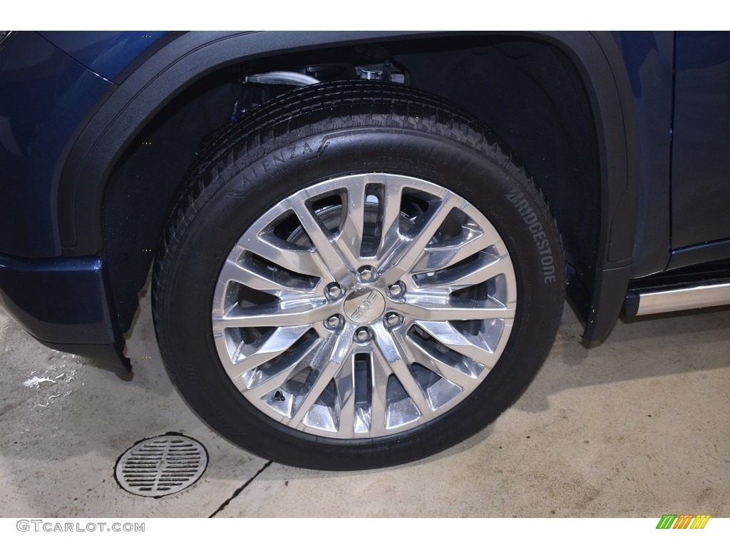 2019 Sierra 1500 Denali Crew Cab 4WD - Pacific Blue Metallic / Dark Walnut/­Dark Ash Grey photo #5