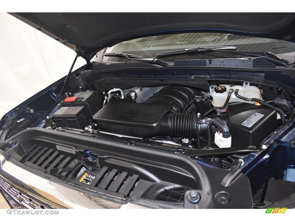 2019 Sierra 1500 Denali Crew Cab 4WD - Pacific Blue Metallic / Dark Walnut/­Dark Ash Grey photo #6
