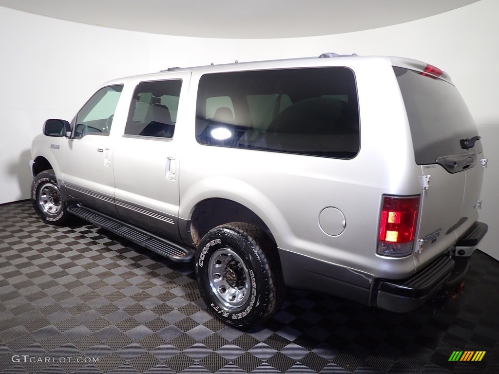 2002 Excursion XLT 4x4 - Silver Birch Metallic / Medium Flint photo #8