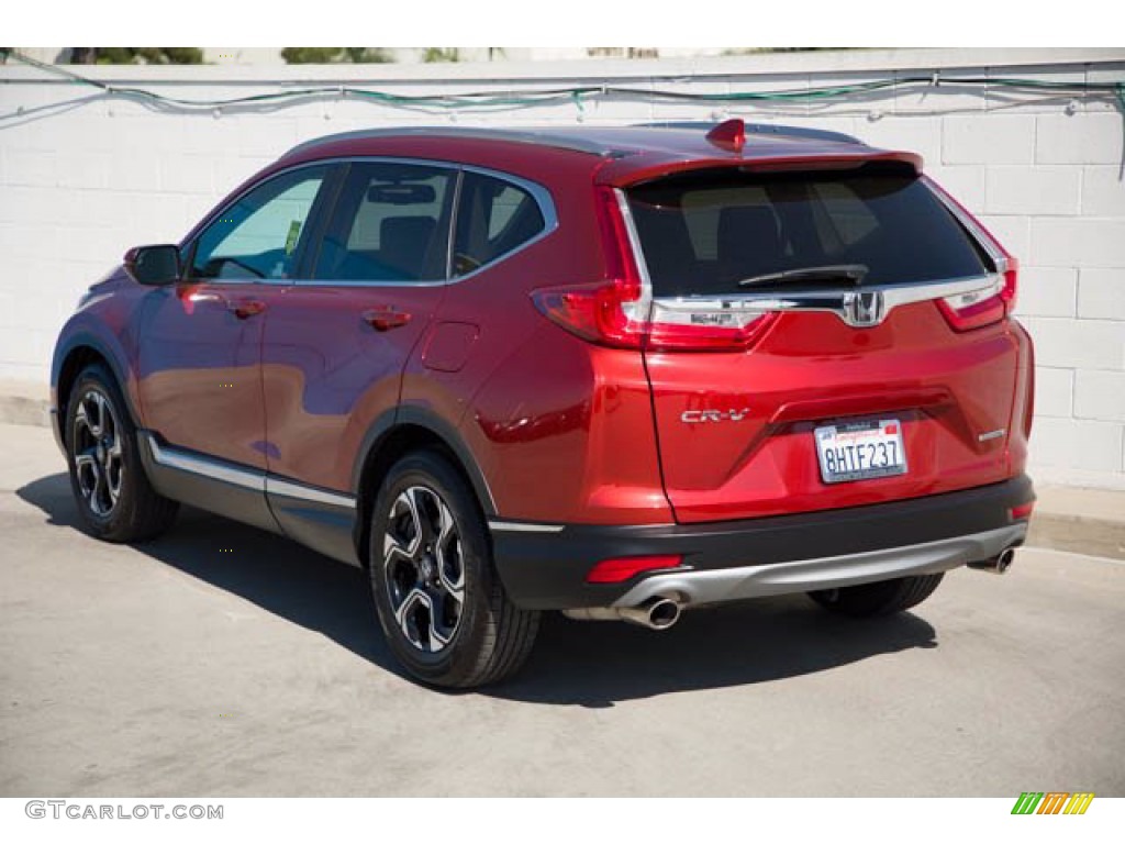 2019 CR-V Touring - Molten Lava Pearl / Ivory photo #2