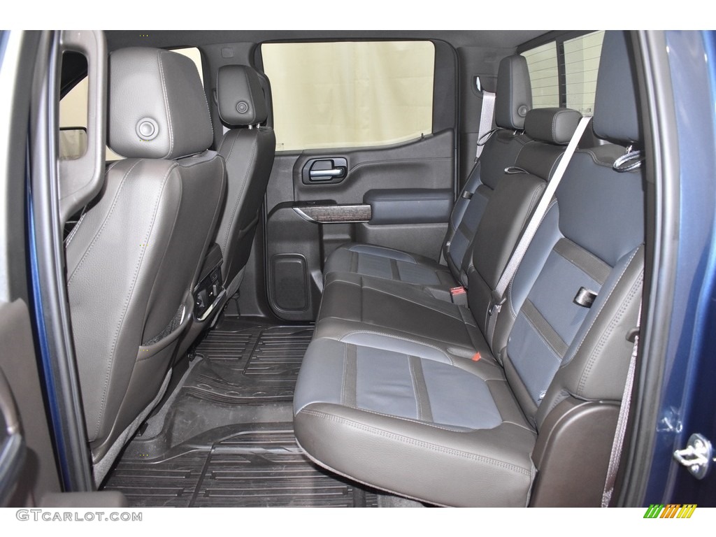 2019 Sierra 1500 Denali Crew Cab 4WD - Pacific Blue Metallic / Dark Walnut/­Dark Ash Grey photo #9