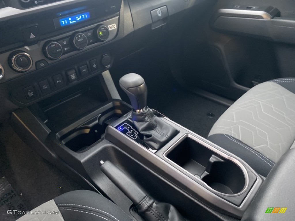 2021 Tacoma TRD Sport Double Cab 4x4 - Wind Chill Pearl / TRD Cement/Black photo #5