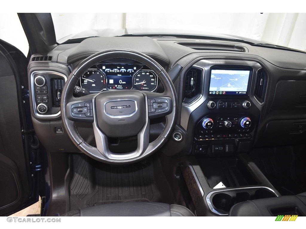 2019 Sierra 1500 Denali Crew Cab 4WD - Pacific Blue Metallic / Dark Walnut/­Dark Ash Grey photo #14