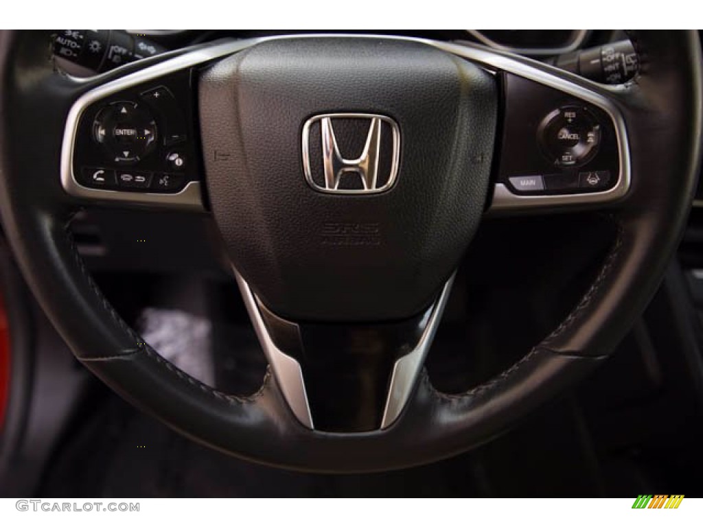 2019 CR-V Touring - Molten Lava Pearl / Ivory photo #11