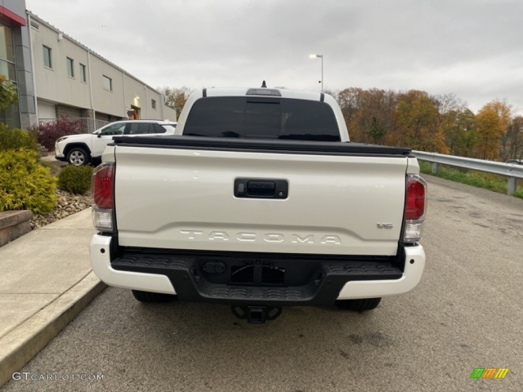 2021 Tacoma TRD Sport Double Cab 4x4 - Wind Chill Pearl / TRD Cement/Black photo #13