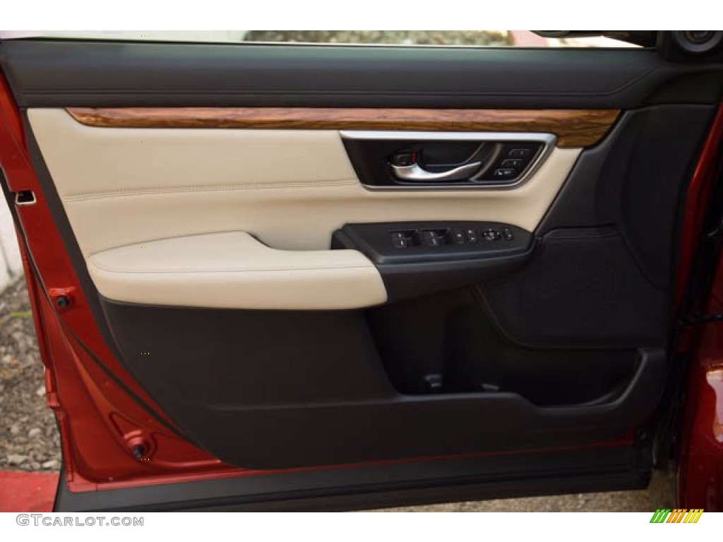 2019 CR-V Touring - Molten Lava Pearl / Ivory photo #29