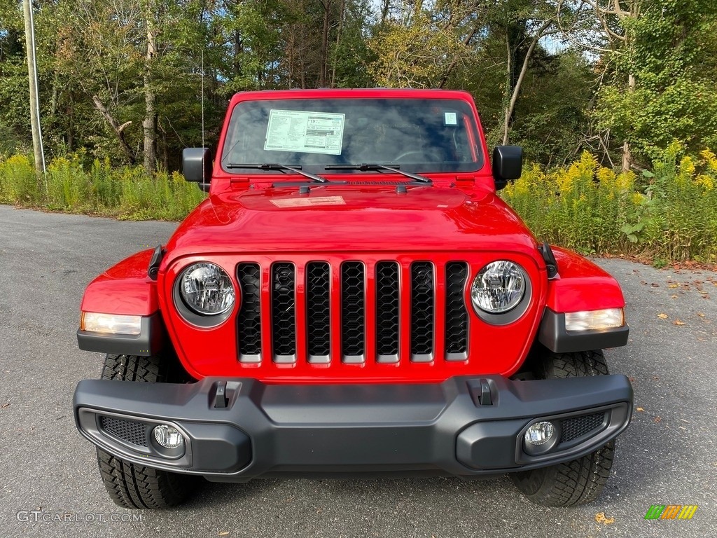 2021 Gladiator 80th Anniversary Edition 4x4 - Firecracker Red / Black photo #3