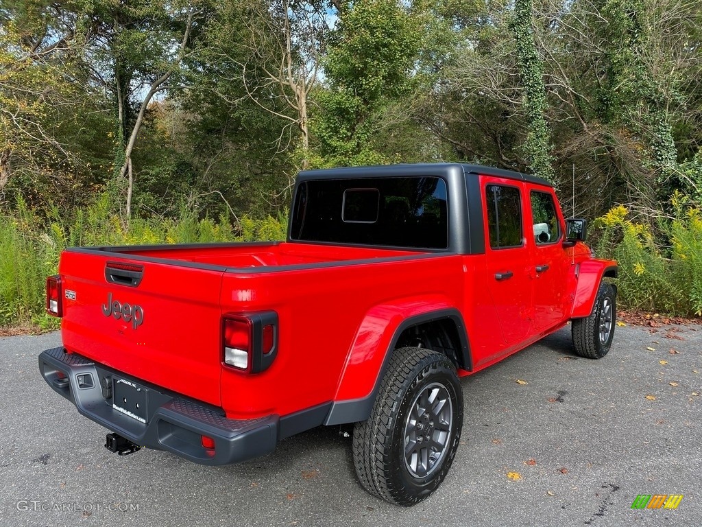 2021 Gladiator 80th Anniversary Edition 4x4 - Firecracker Red / Black photo #6