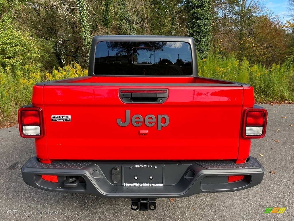 2021 Gladiator 80th Anniversary Edition 4x4 - Firecracker Red / Black photo #7