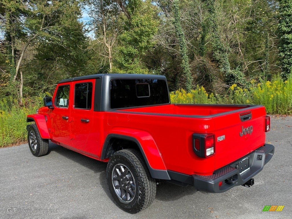 2021 Gladiator 80th Anniversary Edition 4x4 - Firecracker Red / Black photo #9