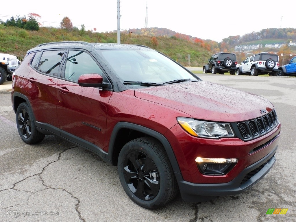 Velvet Red Pearl 2021 Jeep Compass Altitude 4x4 Exterior Photo #140009149