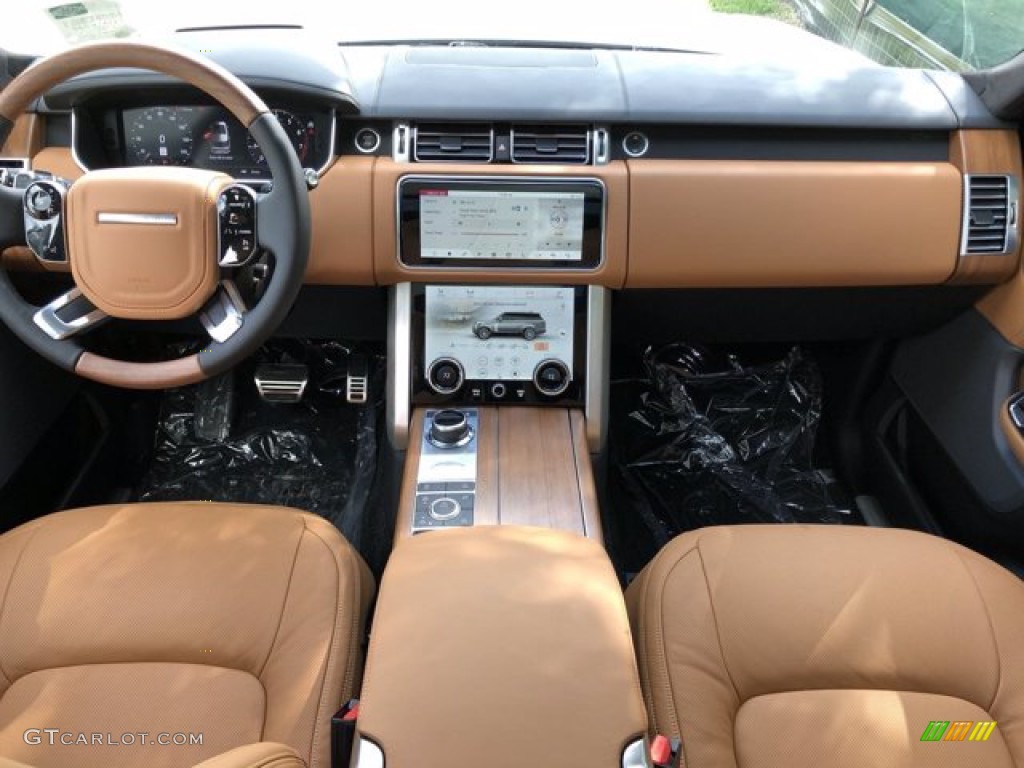 2021 Land Rover Range Rover Autobiography Vintage Tan/Ebony Dashboard Photo #140009794